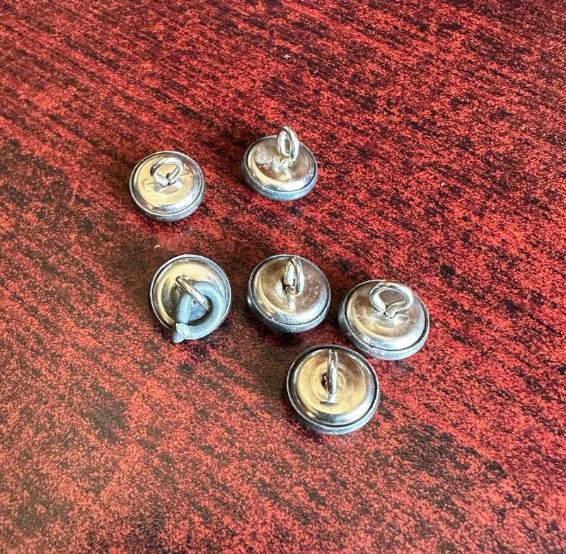 SWA TUNIC BUTTONS,DIAMETER 12 MM-SOLD IN GROUPS OF 6