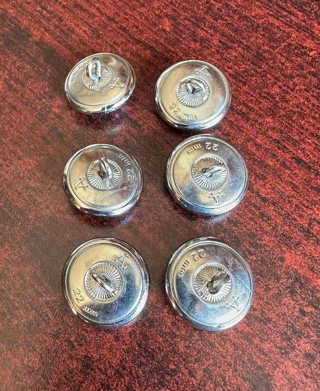SWA BUTTON TRIALS-VERY FIRST BUTTONS EVER MANUFACTURED (1978) BY ASSMANN & SOHNE GERMANY-RARE-DIAMET