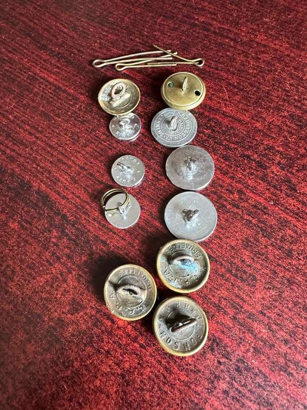 MIXED AIR FORCE TUNIC BUTTONS