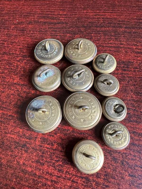 AIR FORCE TUNIC BUTTONS-DIAMETER 18 AND 25 MM