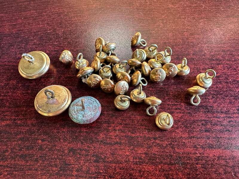 SA MEDICAL CORPS TUNIC BUTTONS