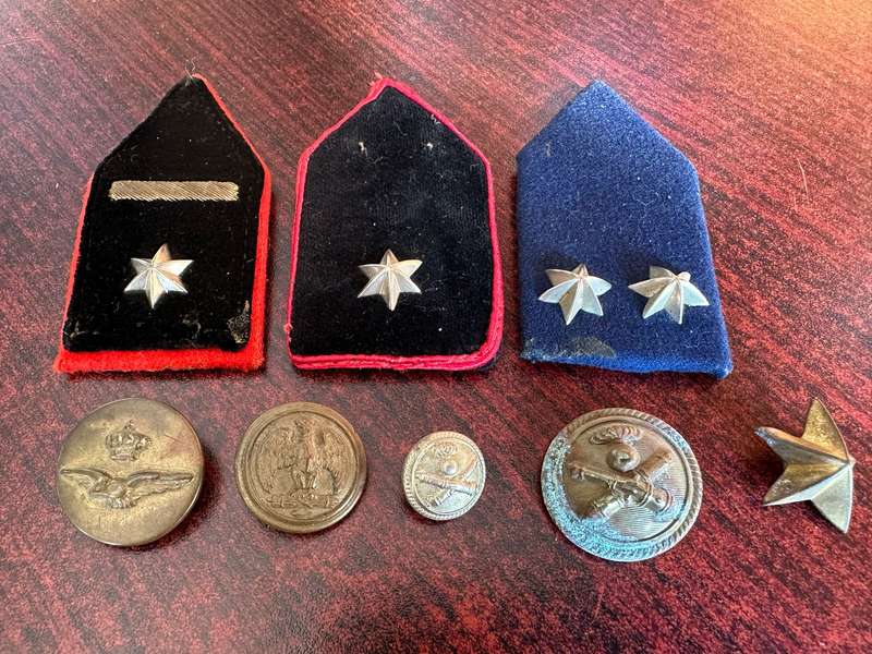 ITALIAN WW2 LOT- 8 ITEMS-SOLD TOGETHER