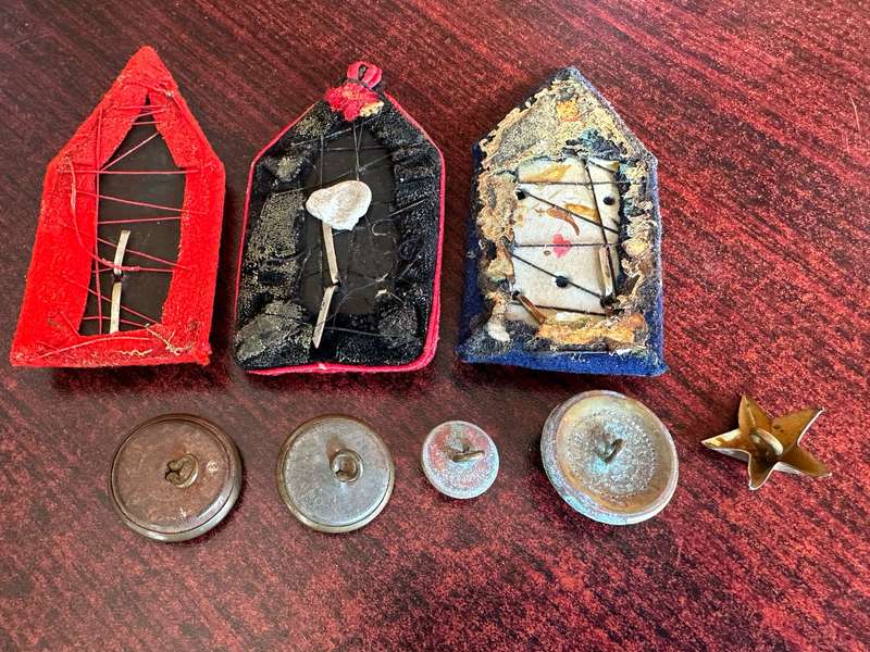 ITALIAN WW2 LOT- 8 ITEMS-SOLD TOGETHER