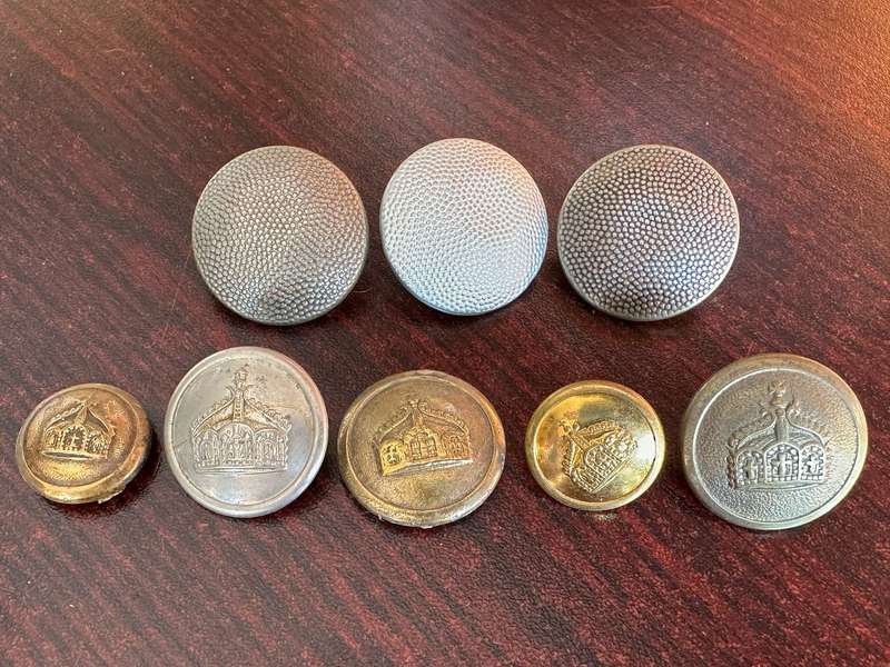 GERMAN, WW1/WW2 LOT OF BUTTONS
