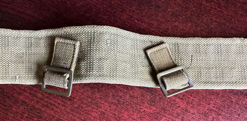RHODESIA BSAP WEBBING BELT-EXTENDED LENGTH 85 CM