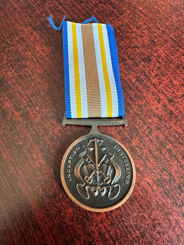 NAMIBIA CORRECTIONAL SERVICES BRONZE SERVICE MEDAL