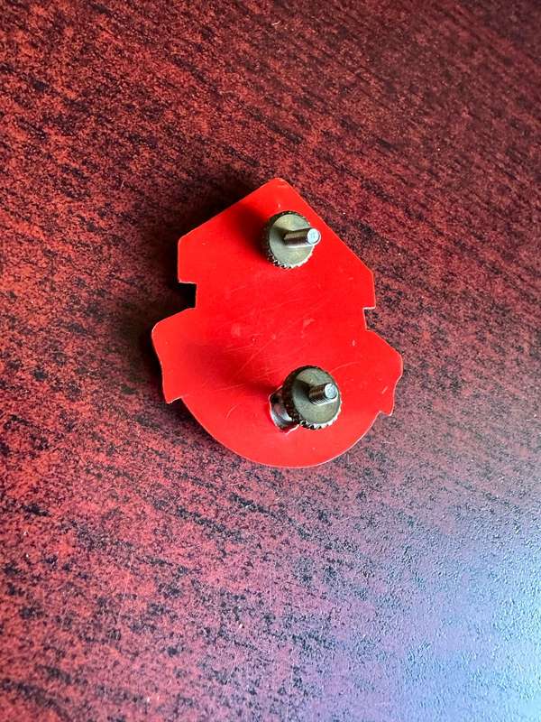 ORDNANCE SERVICES SCHOOL, CAP BADGE-APPROVED IN 1987- 2X SCREW LUGS