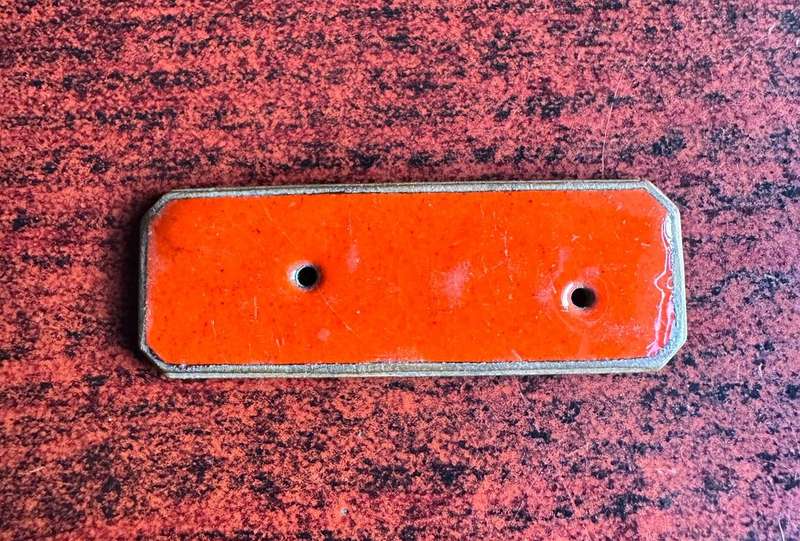 SA ARMY ENAMEL BACKING FOR SHOOTING QUALIFICATION BAR
