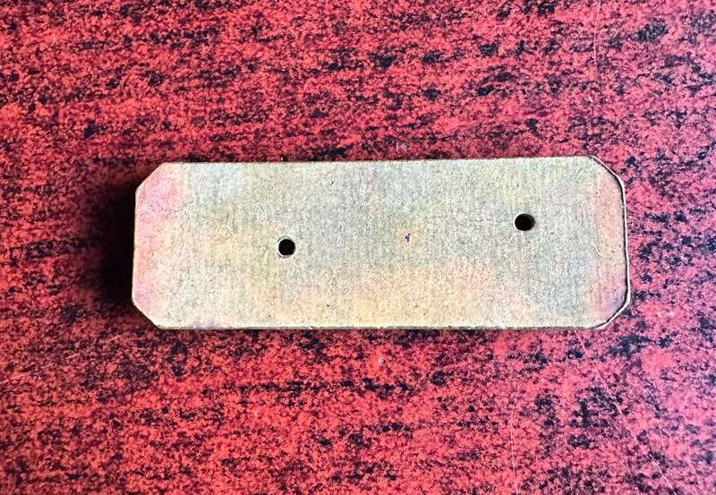 SA ARMY ENAMEL BACKING FOR SHOOTING QUALIFICATION BAR