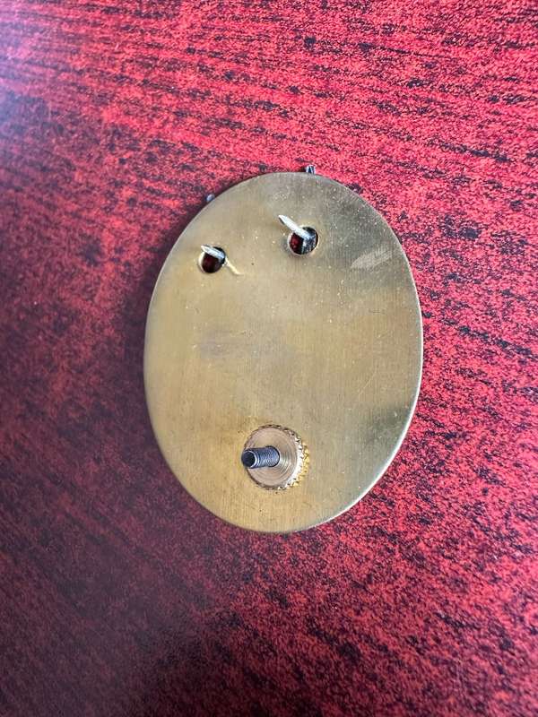 S.W.A.T.F. HEAD QUARTERS CAP BADGE-LARGE VARIATION-LUGS + PINS INTACT