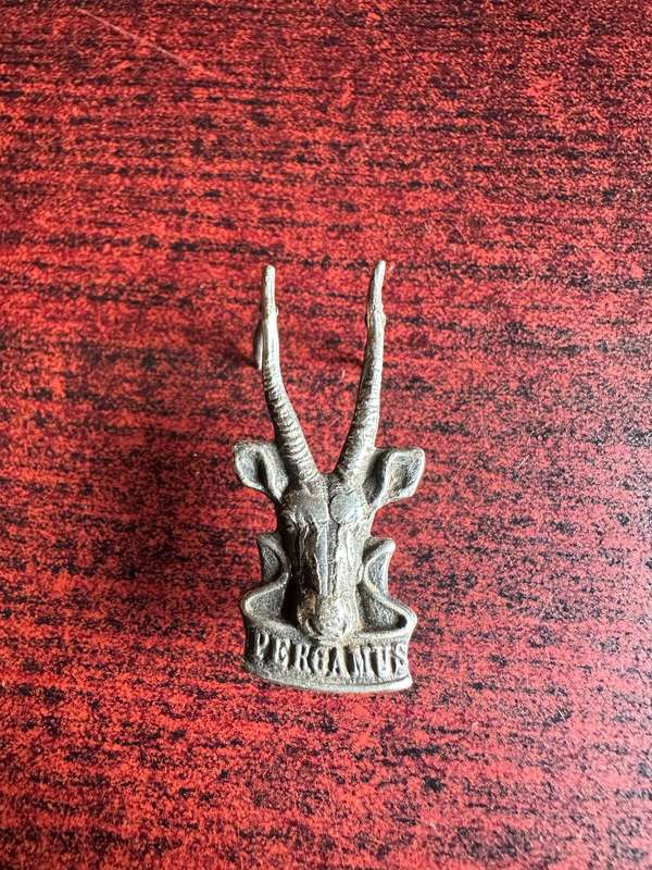 S.W.A.T.F. HEAD QUARTERS CAP BADGE-SMALLER VARIATIONS-LUGS + PINS COMPLETE