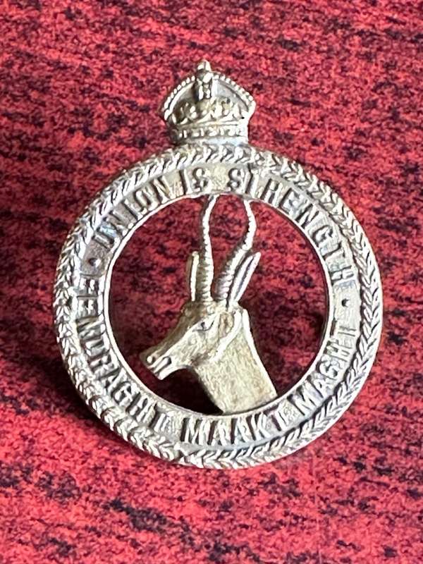 SA GENERAL SERVICE CAP WW1 PERIOD- 2 LUGS