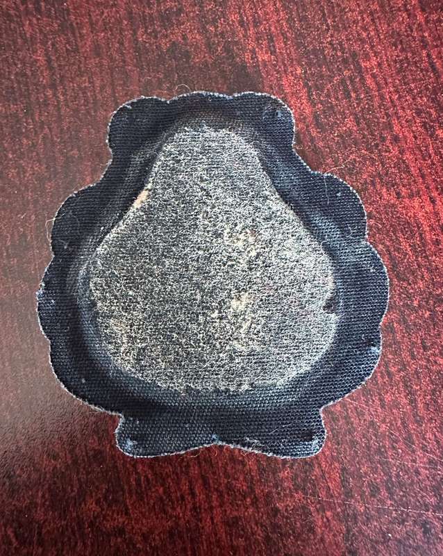 VINTAGE SA RAILWAYS PEAKED CAP BADGE