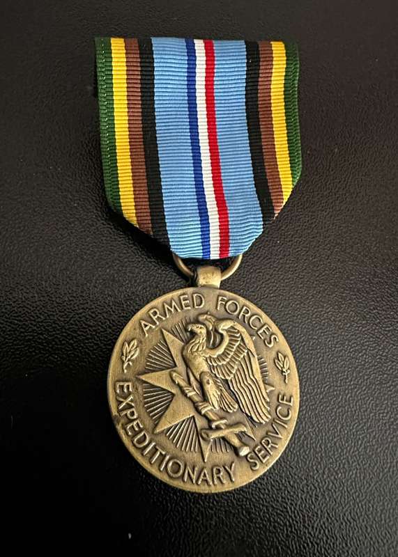 US FULL SIZE EXPEDITIONARY MEDAL AUTHORIZED 1962
