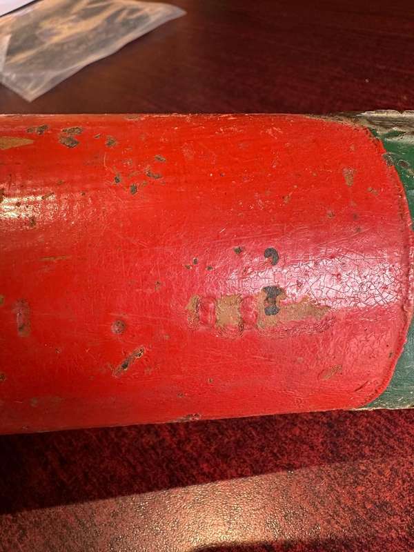 BOER WAR 15 POUND FIELD GUN PROJECTILE- HEIGHT 23 CM