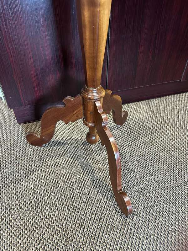 STINKWOOD BARLEY TWIST GUERIDON-EARLY 1900'S- HEIGHT 910 MM