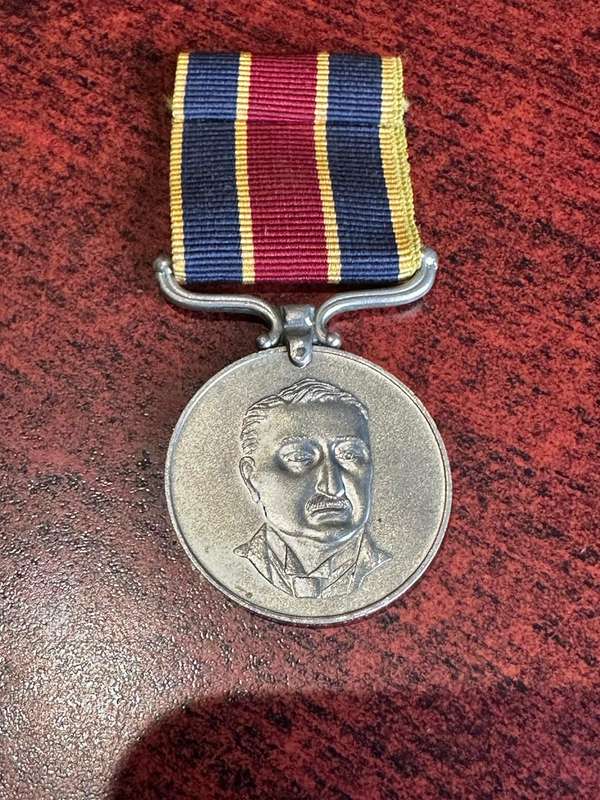 BSAP MEDAL TO 27770 J. STICK LEADER D.B. BEZUIDENHOUT- THE MEDAL IS UNRESEARCHED-RIBBON NOT CORRECT
