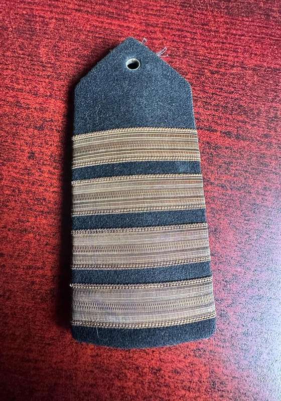 SA NAVY DECK DEPARTMENT SHOULDER STRAP FOR MASTER (CAPTAIN)