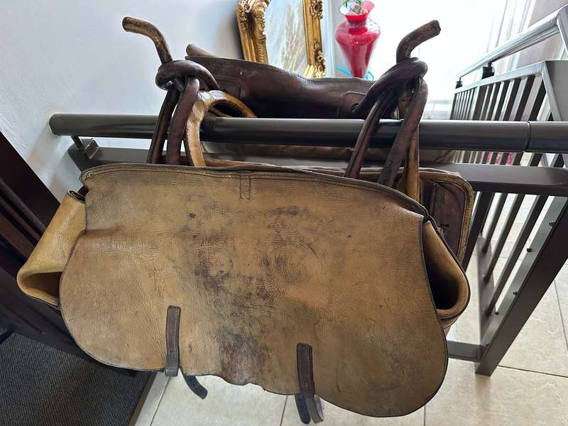 VERY SCARCE CAMEL SADDLE USED BY THE SAP IN GERMAN SOUTH WEST AFRICA AND LATER AREAS IN THE KALAHARI