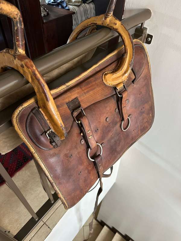 VERY SCARCE CAMEL SADDLE USED BY THE SAP IN GERMAN SOUTH WEST AFRICA AND LATER AREAS IN THE KALAHARI