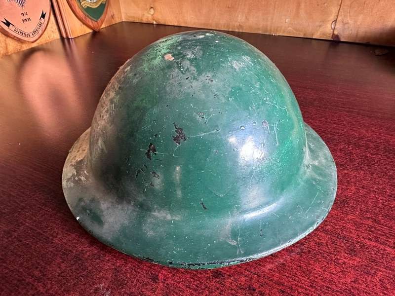 WW2 BRODIE MADE FROM HARD PLASTIC FOR HOME GUARD-SCARCE