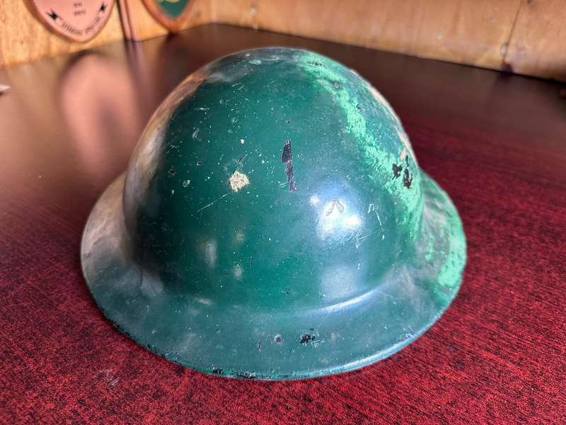 WW2 BRODIE MADE FROM HARD PLASTIC FOR HOME GUARD-SCARCE