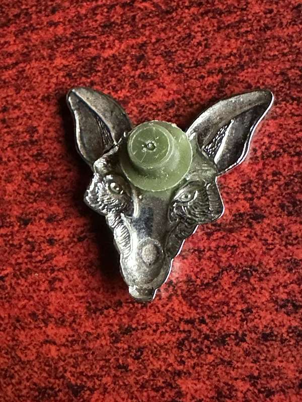 SA INTELLIGENCE CORPS BERET/COLLAR BADGE- WORN 1980-2002