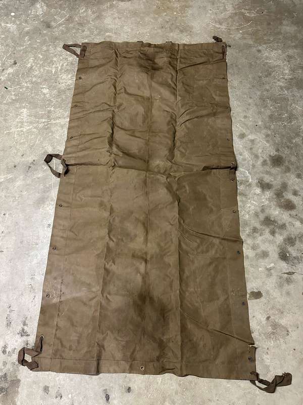 SADF PERIOD GROUND SHEET/ STRETCHER,CARRIER