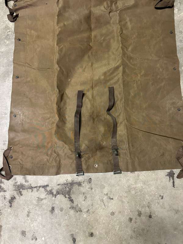 SADF PERIOD GROUND SHEET/ STRETCHER,CARRIER