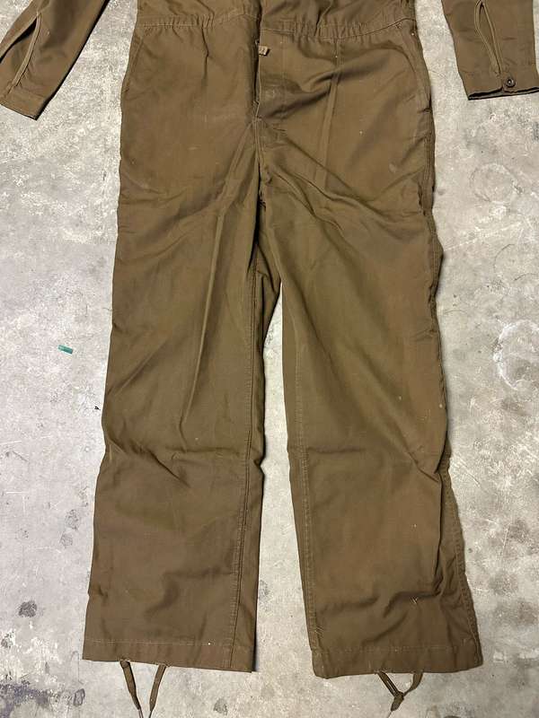 SADF NUTRIA COVERALLS DATED 1983-LABELLED (PLEASE LOOK AT SIZE ON LABEL)- I WOULD SAY A SIZE MEDIUM-