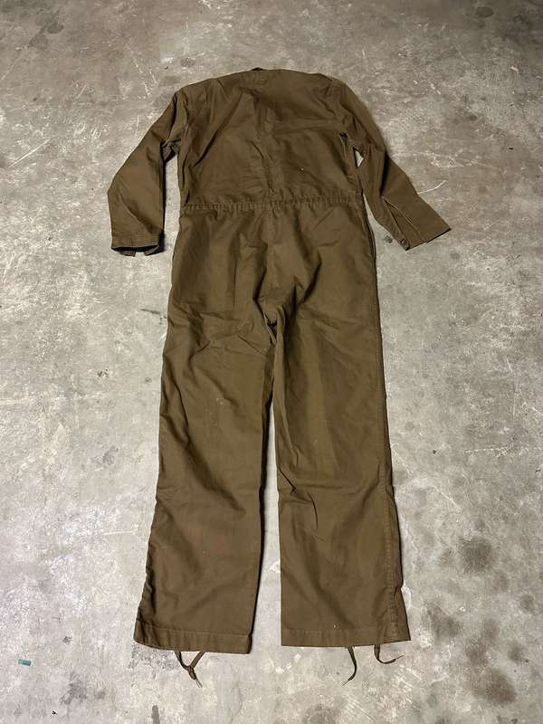 SADF NUTRIA COVERALLS DATED 1983-LABELLED (PLEASE LOOK AT SIZE ON LABEL)- I WOULD SAY A SIZE MEDIUM-