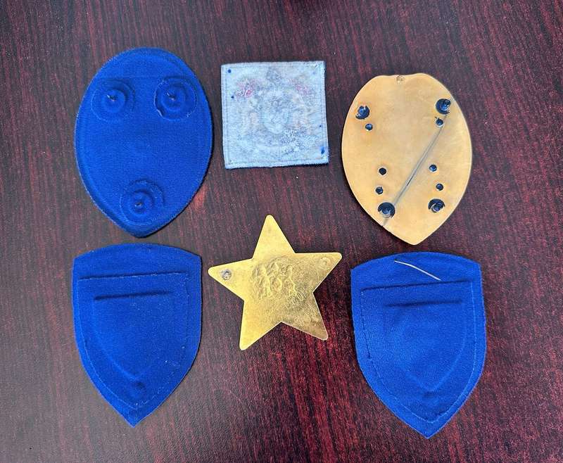 VINTAGE JOHANNESBURG METROPOLITAN BADGE LOT
