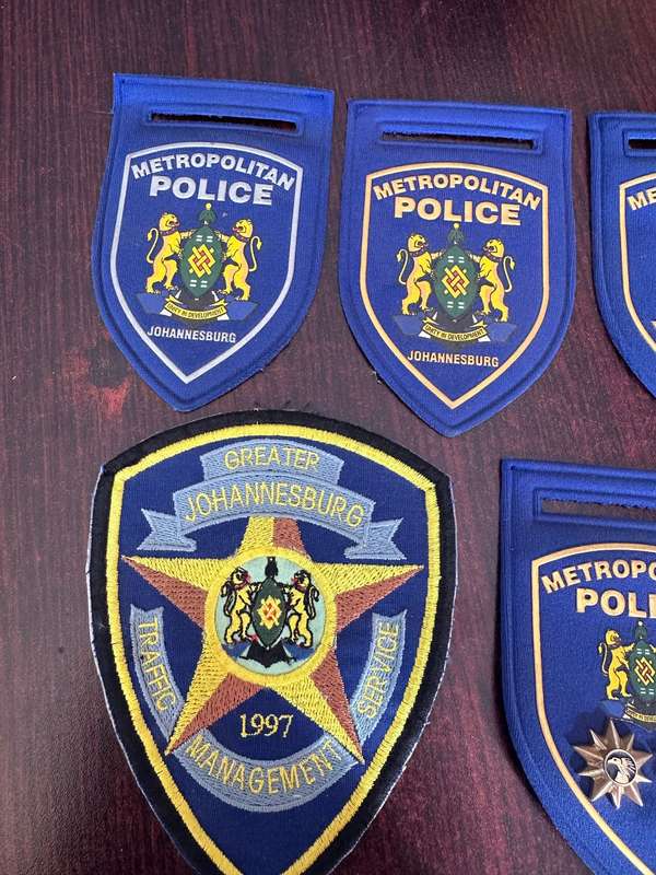VINTAGE JOHANNESBURG METROPOLITAN BADGE LOT