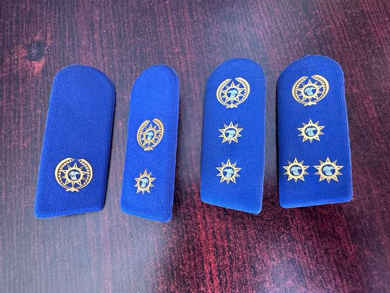VINTAGE JOHANNESBURG METROPOLITAN RANK BADGES