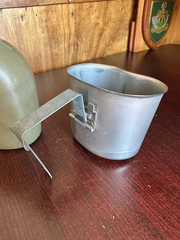 SADF PERIOD WATER BOTTLE WITH FIRE BUCKET-COMES WITH LID