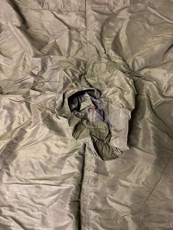 RHODESIAN BIVVY/GROUND SHEET -LABELLED AND DATED 1967