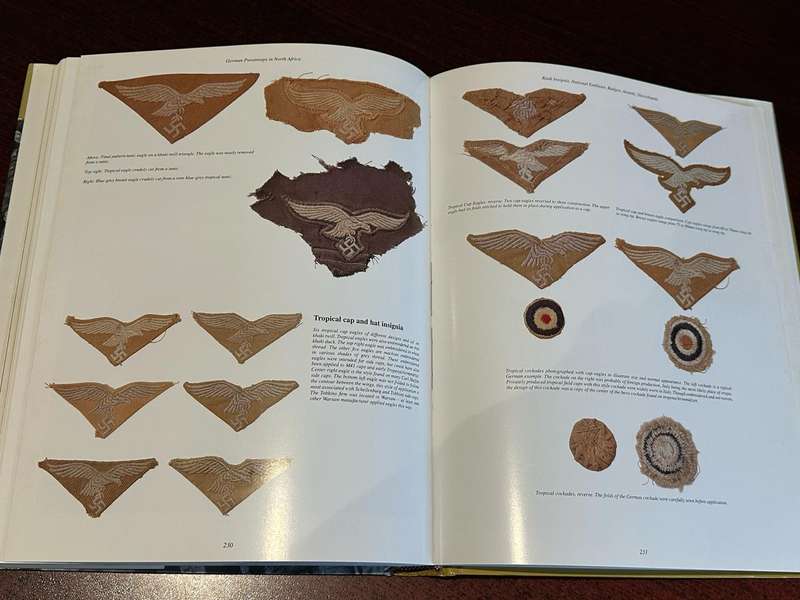 GERMAN PARATROOPS IN NORTH AFRICA BY JOHN E. HODGIN-LARGE FORMAT BOOK WITH IN DEPTH PHOTOGRAHIC STUD