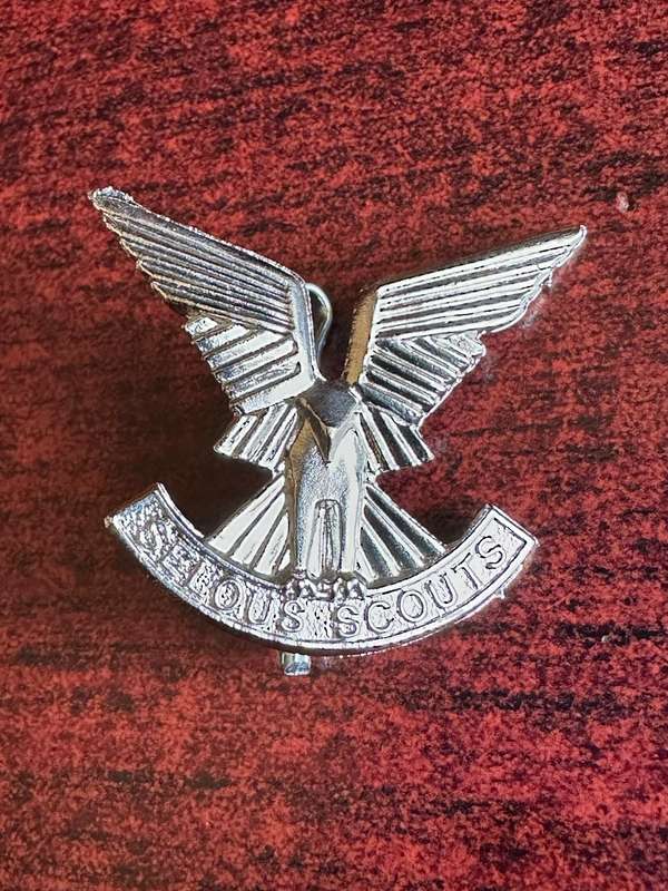 RHODESIA SELOUS SCOUTS CAP BADGE- COPY- 2 LUGS