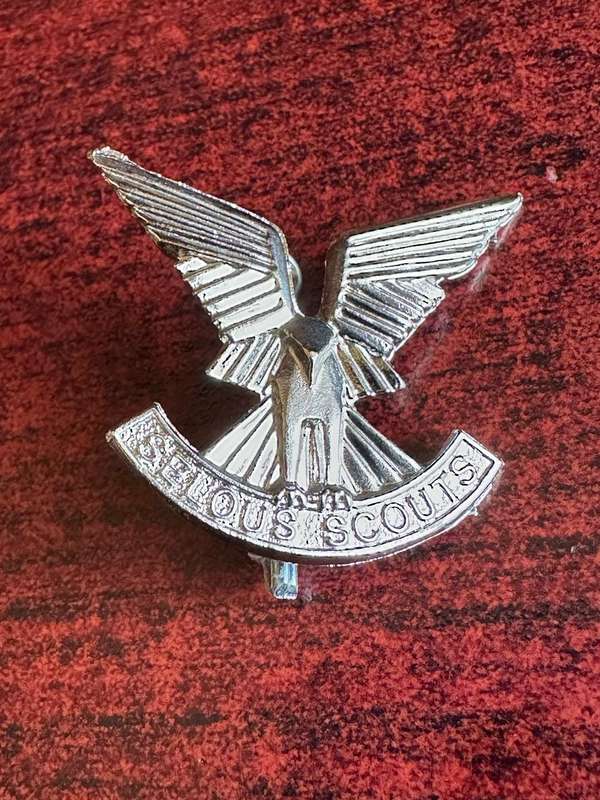 RHODESIA SELOUS SCOUTS CAP BADGE- COPY- 2 LUGS