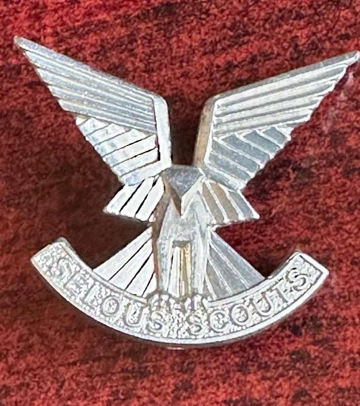 RHODESIA SELOUS SCOUTS CAP BADGE- 2 LUGS