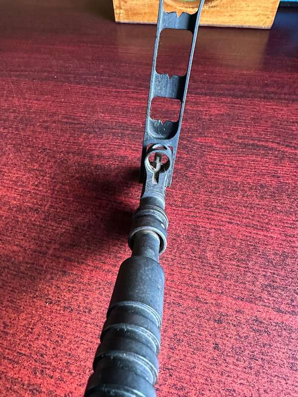RUSSIAN S.G. SIMONOV DESIGNED THE SKS 45 RIFLE,WHICH INCLUDED A VERY DISTINCTIVE KNIFE BAYONET- THE