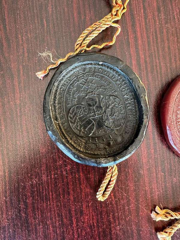 Wax seals. German