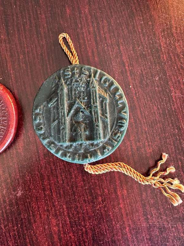 Wax seals. German