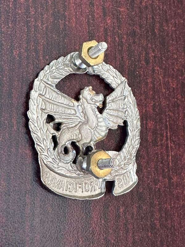 73 Motorised brigade HQ Bi-metal cap badge. Approved in 1986. 2x Screw lugs