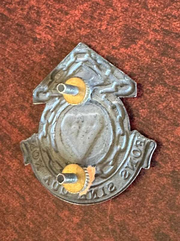 Northern Cape command maintenance unit, cap badge. Approved in 1990. 2x Screw lugs