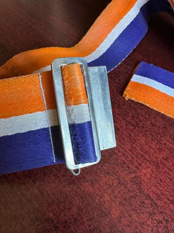 School of armour, stable belt, extended length 112 cm.