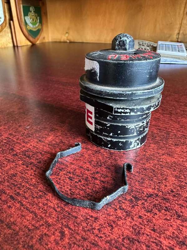 WW 2 practice anti-personnel mine. Scarce