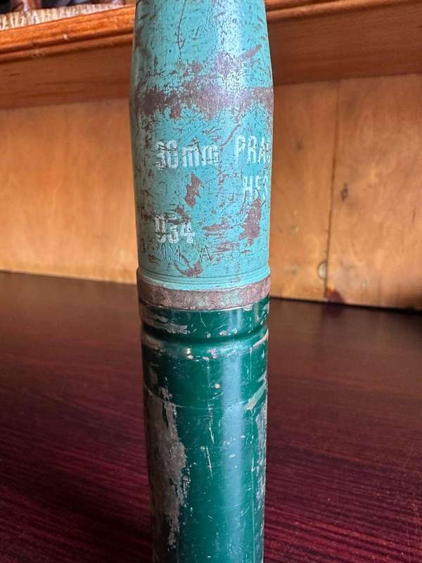 30 mm Practice round R1M2. Height 20 cm.