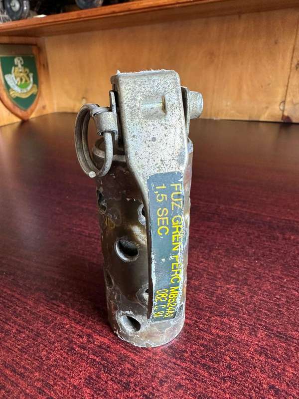 Stun/shock grenade. Inert.