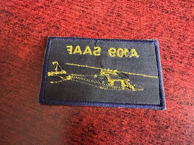 SAAf A109 flight patch